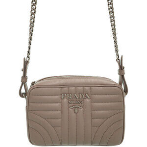 PRADA Diagram Chain Shoulder Bag